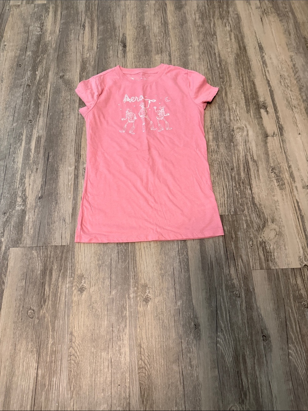 Aeropostale Pink Short Sleeve Graphic Tee